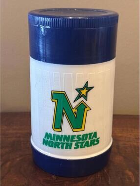 Vintage Maxwell House & Minnesota North Stars Thermos